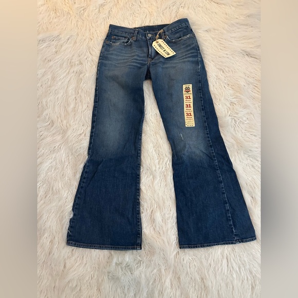 Lucky Brand Sweet N Low jeans size 31 NWT medium wash - Picture 5 of 13
